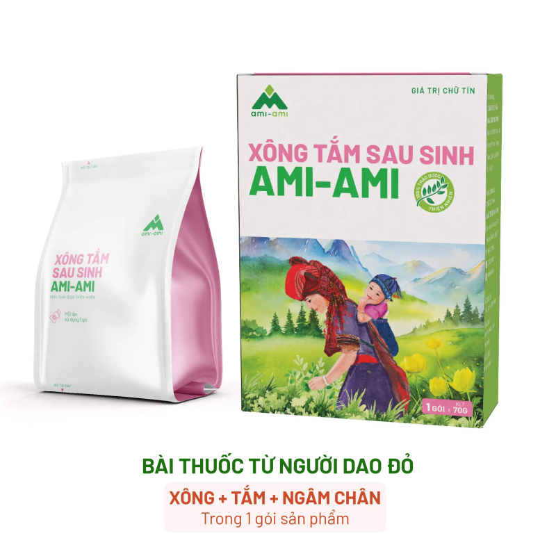 Xông tắm sau sinh Ami-Ami
