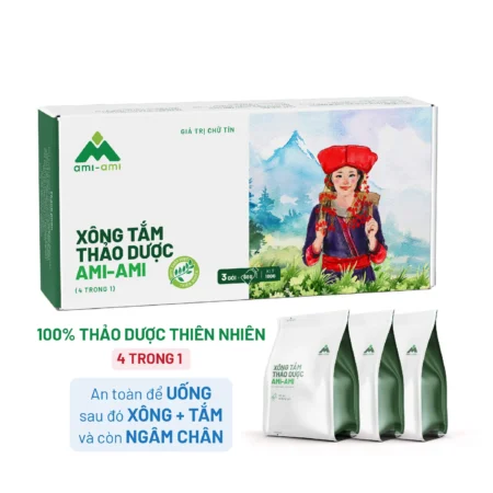 Xông tắm thảo dược Ami-Ami 4 trong 1